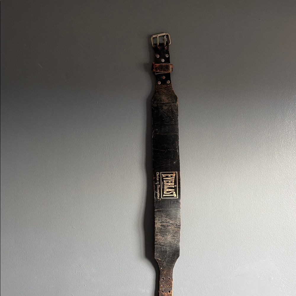 Everlast Dark Leather Belt